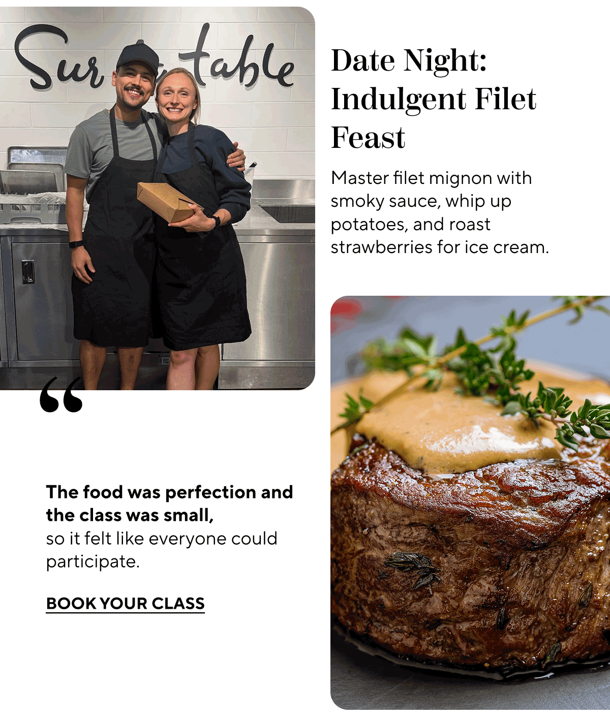 Date Night: Indulgent Filet Feast
