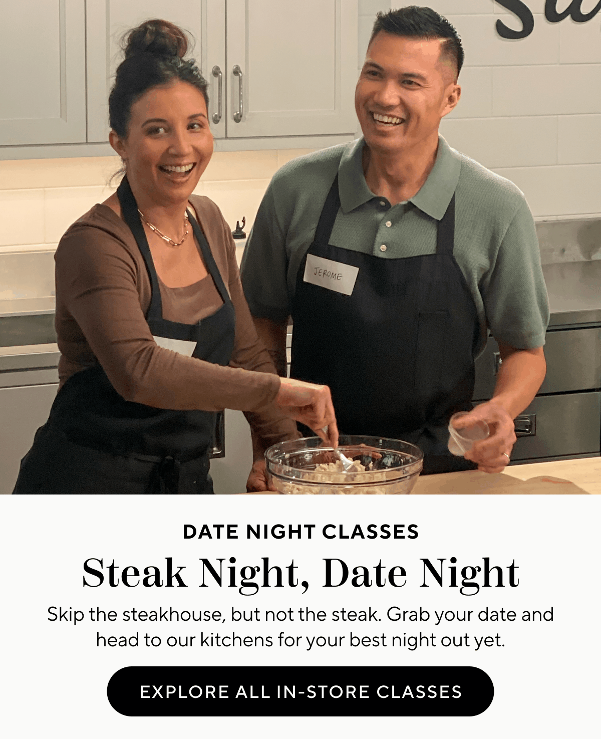 In Store Cooking Class