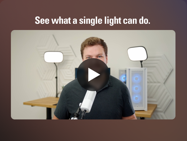 See what a single light can do.