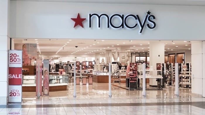 Macy's storefront