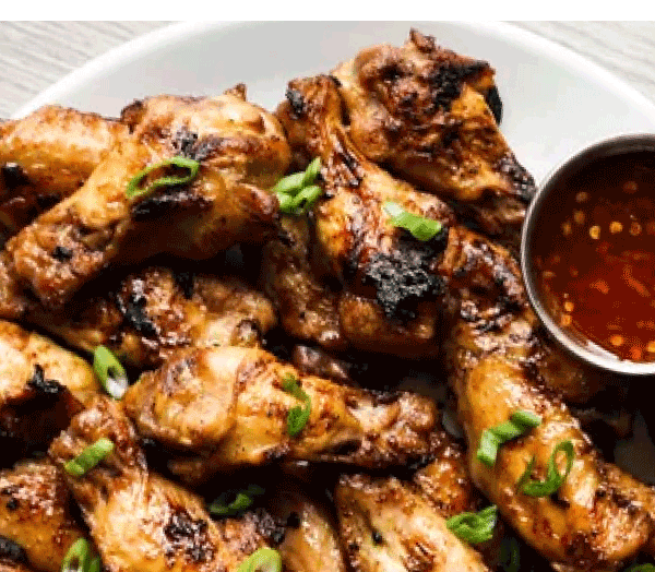 Thai Grilled Chicken Wings