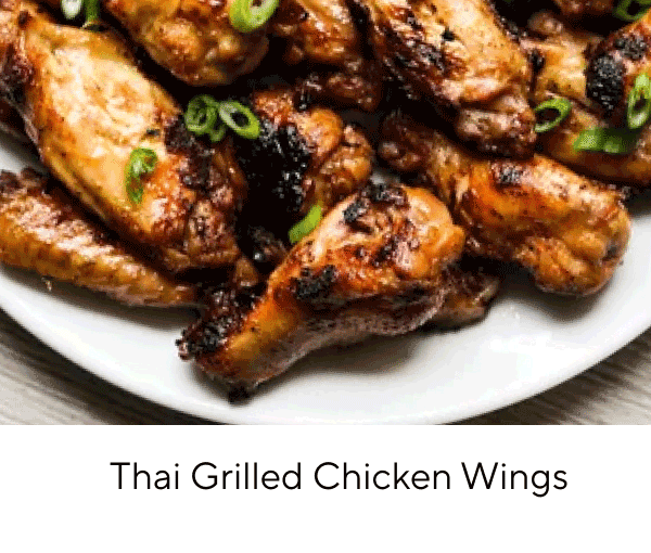 Thai Grilled Chicken Wings