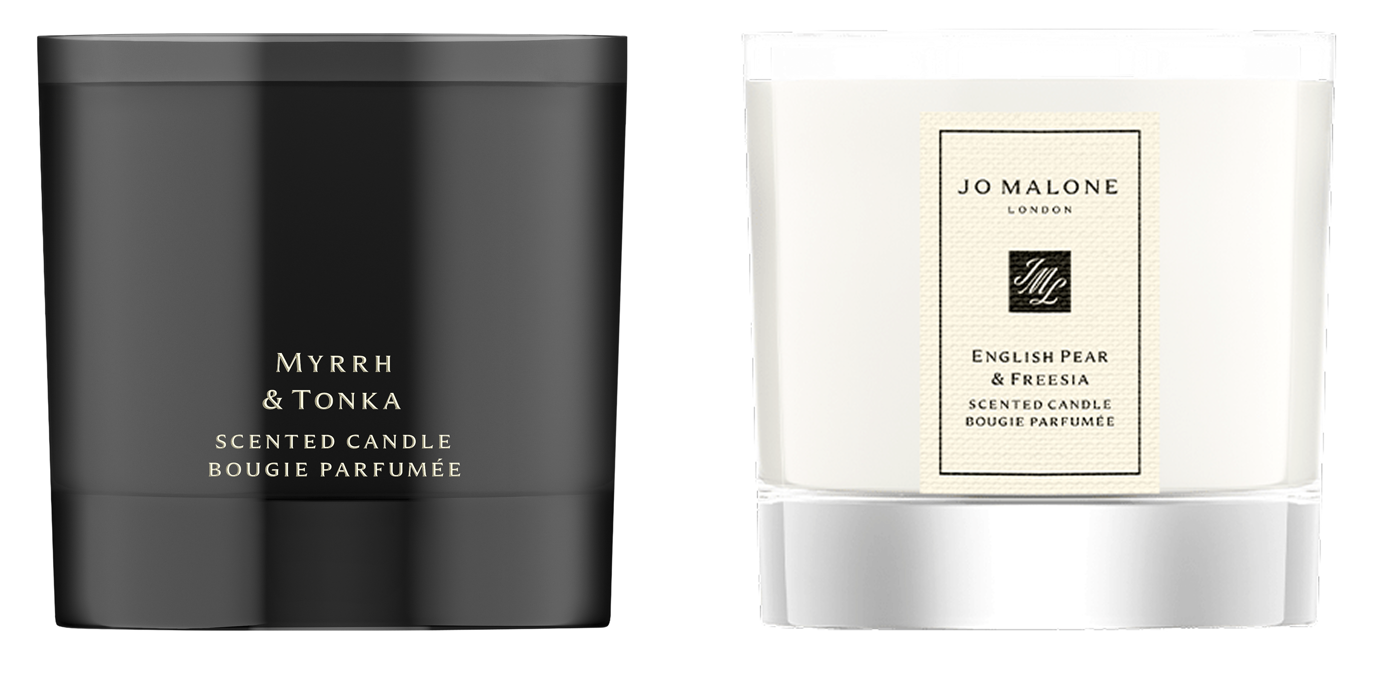 Pomegranate Noir and Nectarine Blossom & Honey Miniature Candle Duo