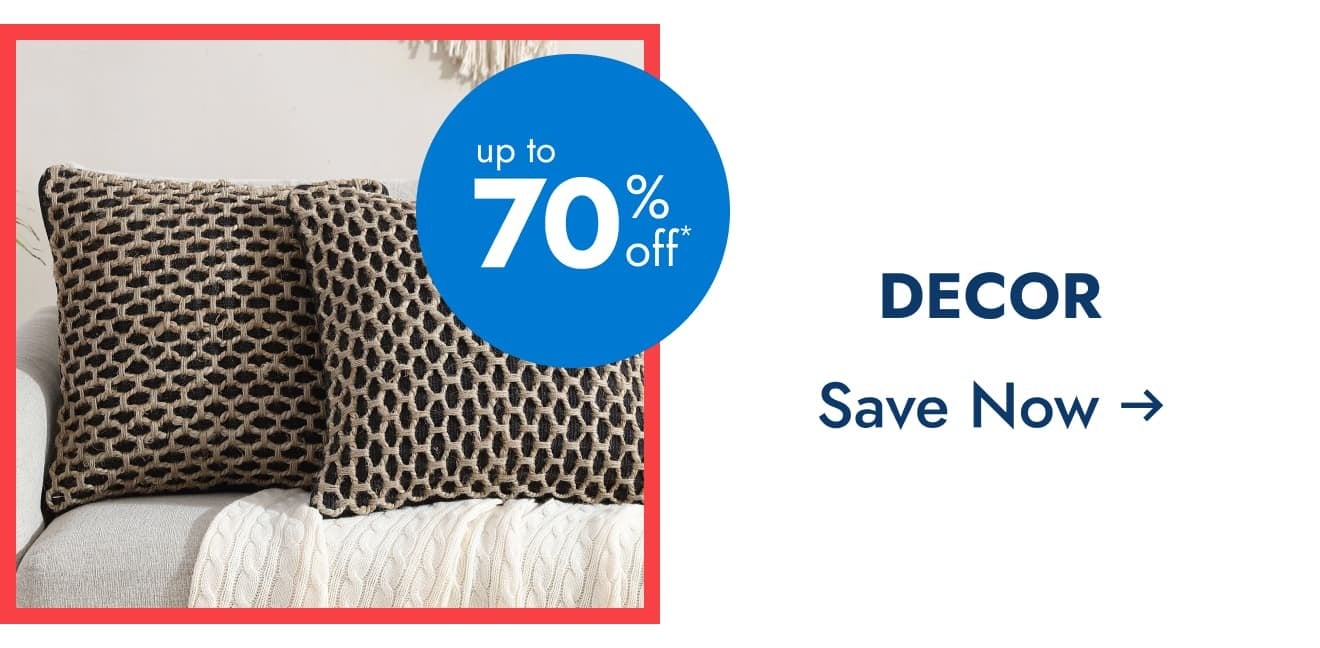 Decor - Up to 70% off