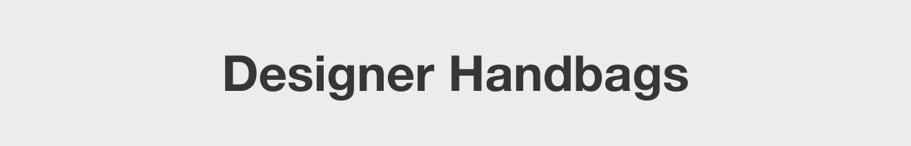 Shop All Designer Clearance Handbags
