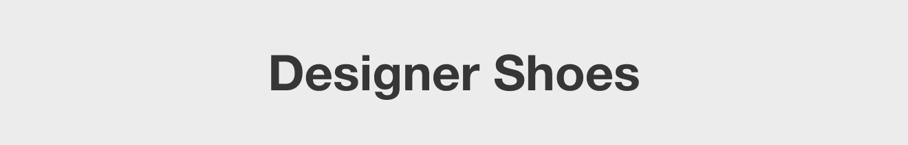 Shop All Designer Clearance Shoes