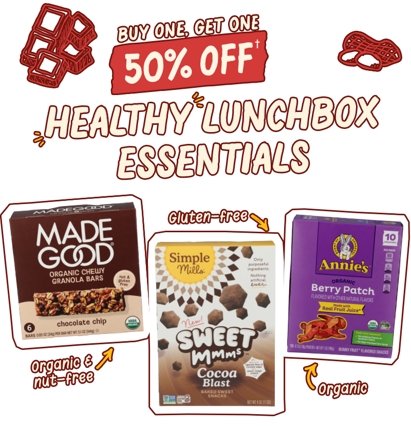 Buy One, Get One 50% Off‡ Healthy Lunchbox Essentials