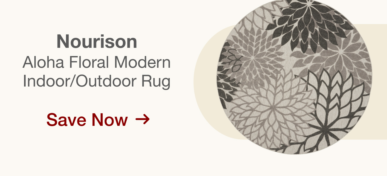 Nourison Aloha Floral Modern