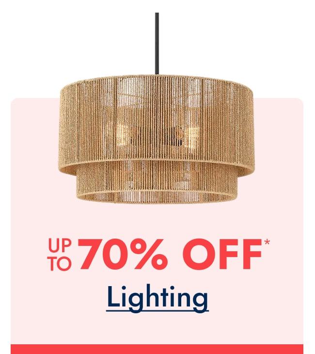 Lighting - Up to 70% off