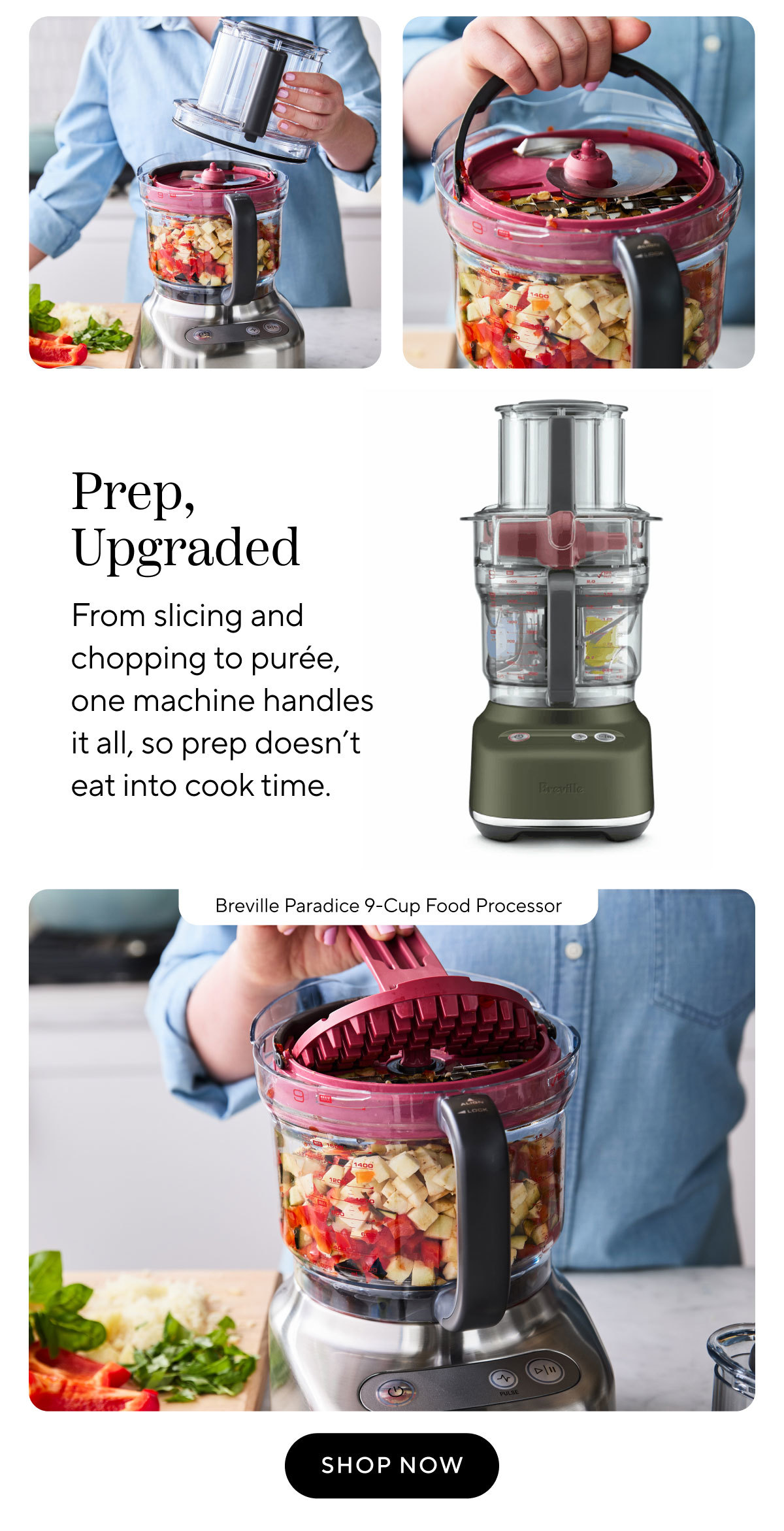 Breville Paradice 9-Cup Food Processor