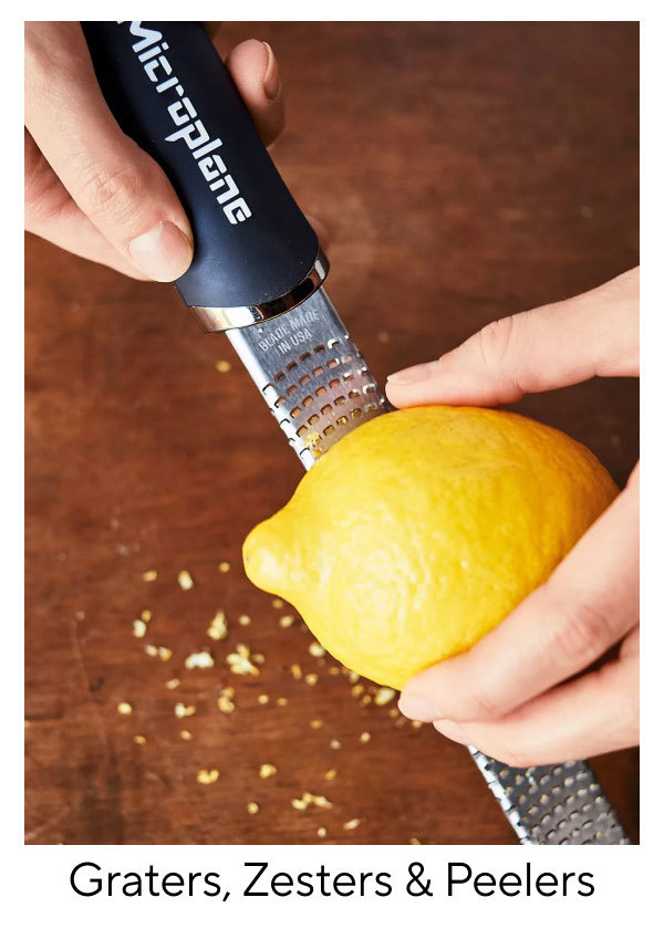 Graters, Zesters & Peelers