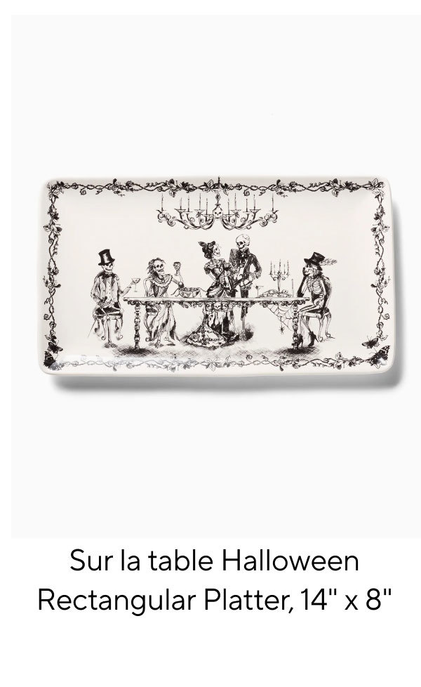 Sur la table Halloween Rectangular Platter