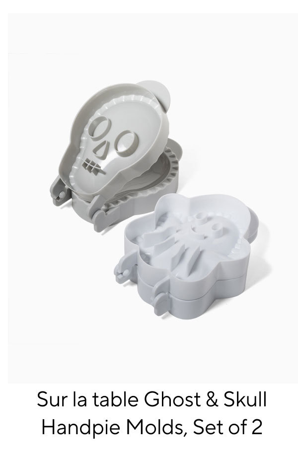 Sur la table Ghost & Skull Handpie Molds, Set of 2