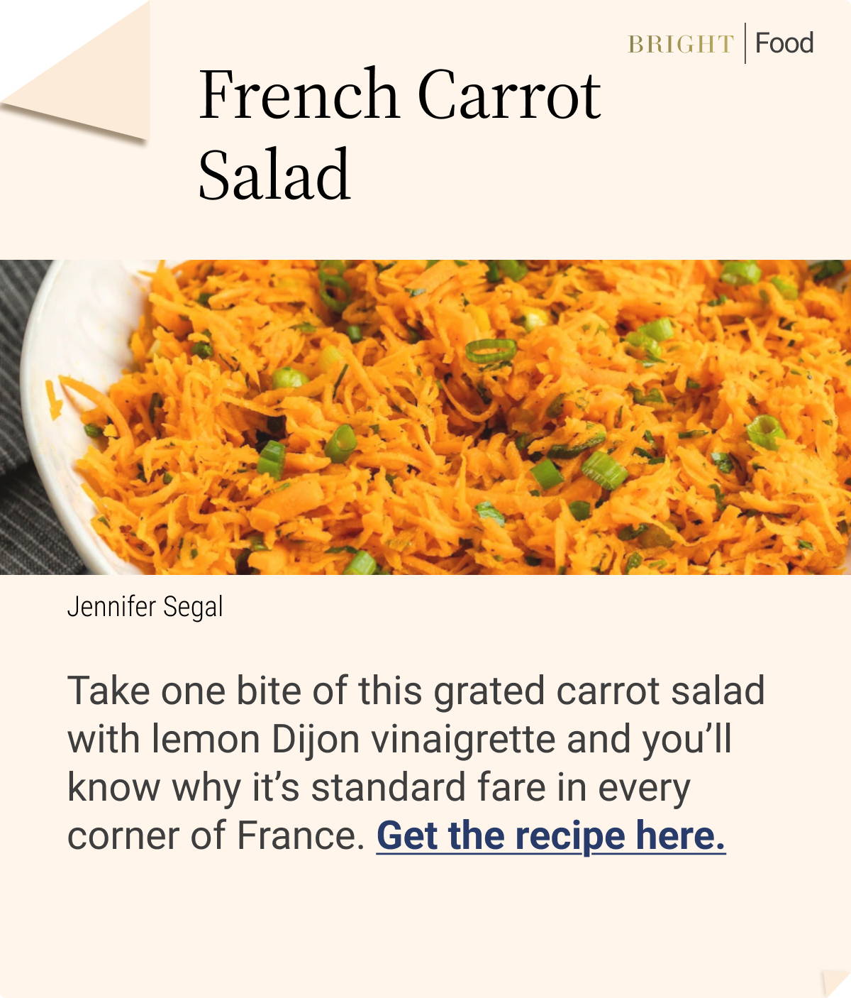 Today's Recipe