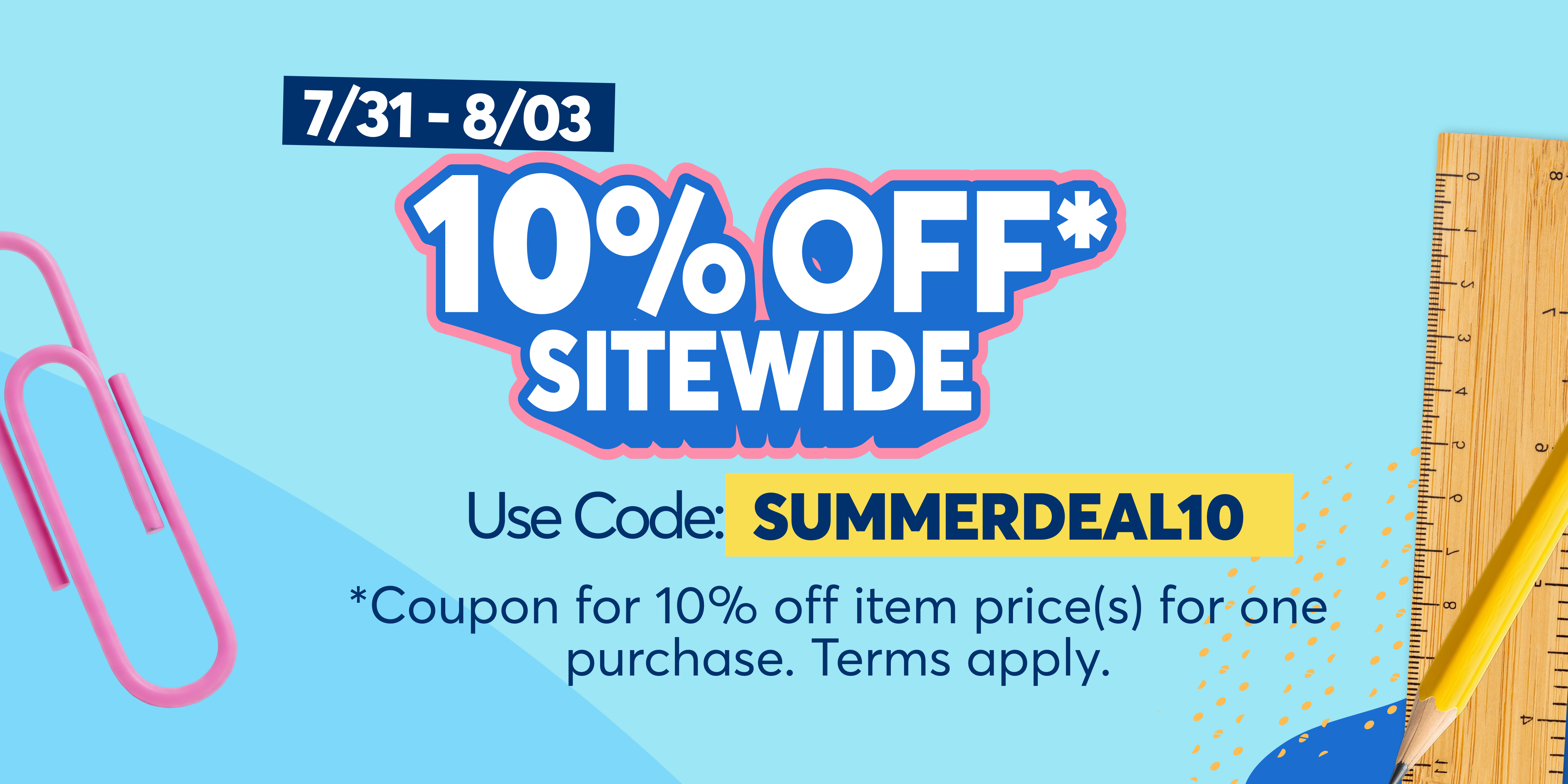 July Summer Deal