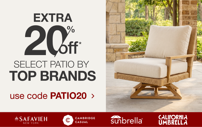 Shop Patio Super Savings