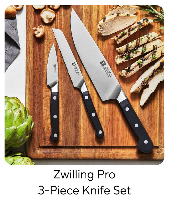 Zwilling Pro 3-Piece Knife Set