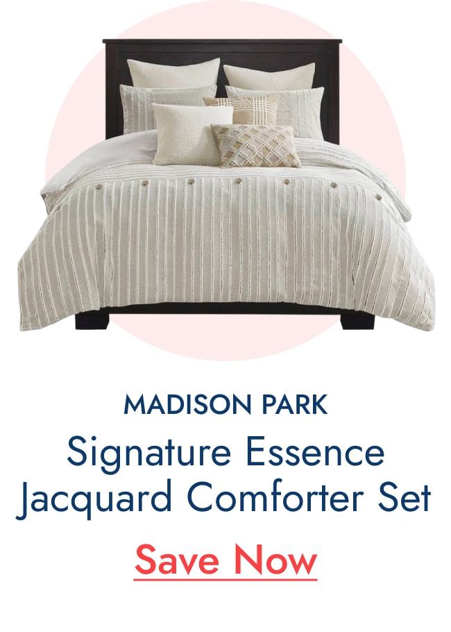 Madison Park Signature Essence Oversized Jacquard Comforter Set