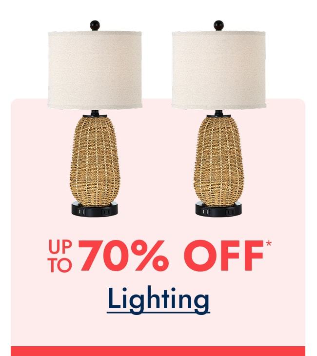 Lighting - Up to 70% off