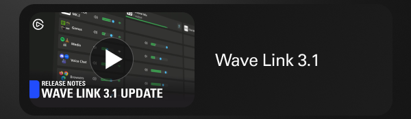 Wave Link 3.1