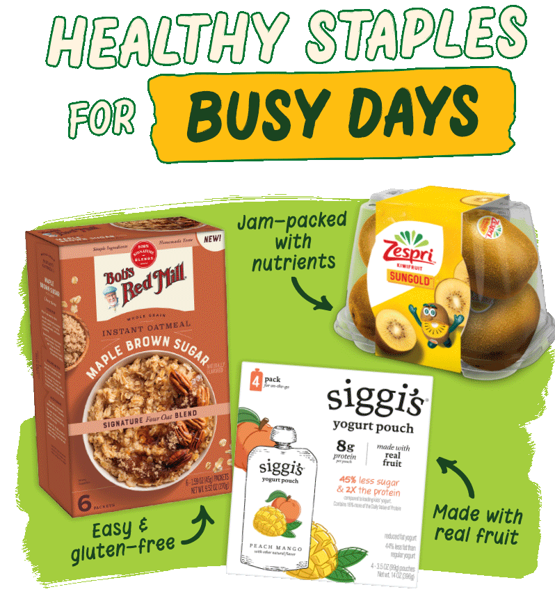 Healthy Staples for Busy Days