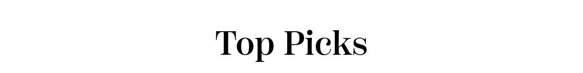 Top Picks
