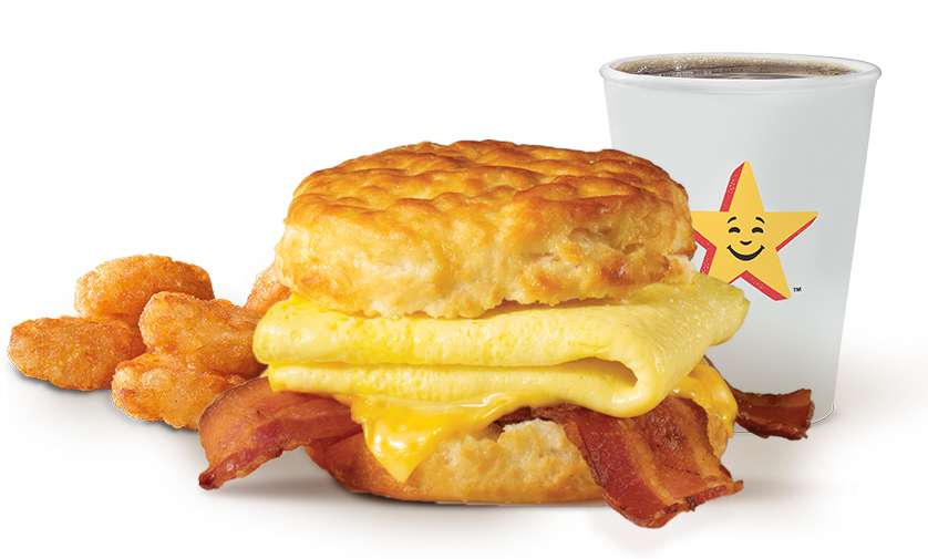 Discover Your Next Hardee's Favorite, like a Bacon Egg Cheese Biscuit Combo