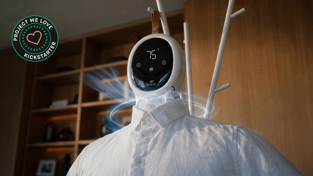 Aironox GO: Dry & Press Clothes on the Go