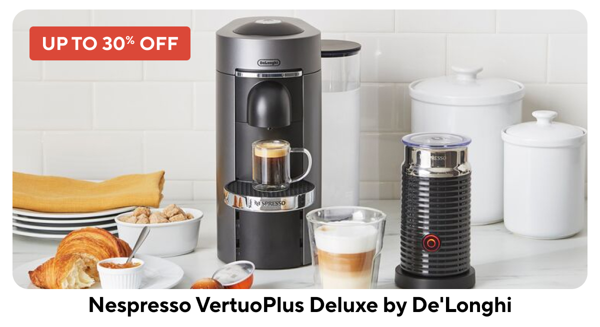 Nespresso VertuoPlus Deluxe by De'Longhi