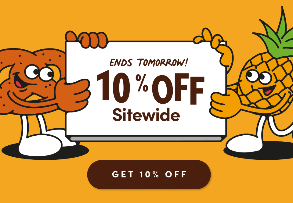 ENDS TOMORROW! 10% OFF Sitewide.