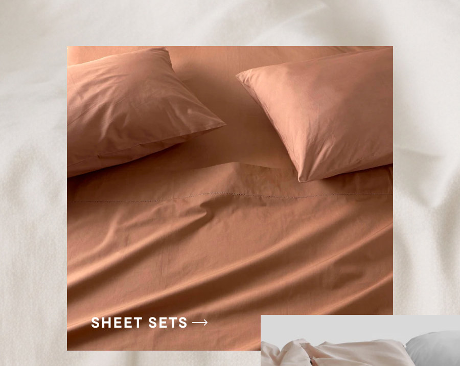 Shop Percale Sheets →