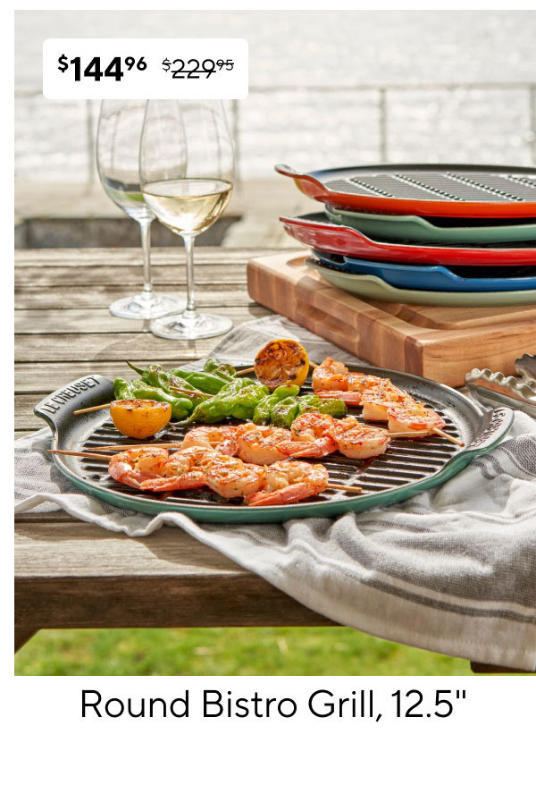 Le Creuset Round Bistro Grill, 12.5