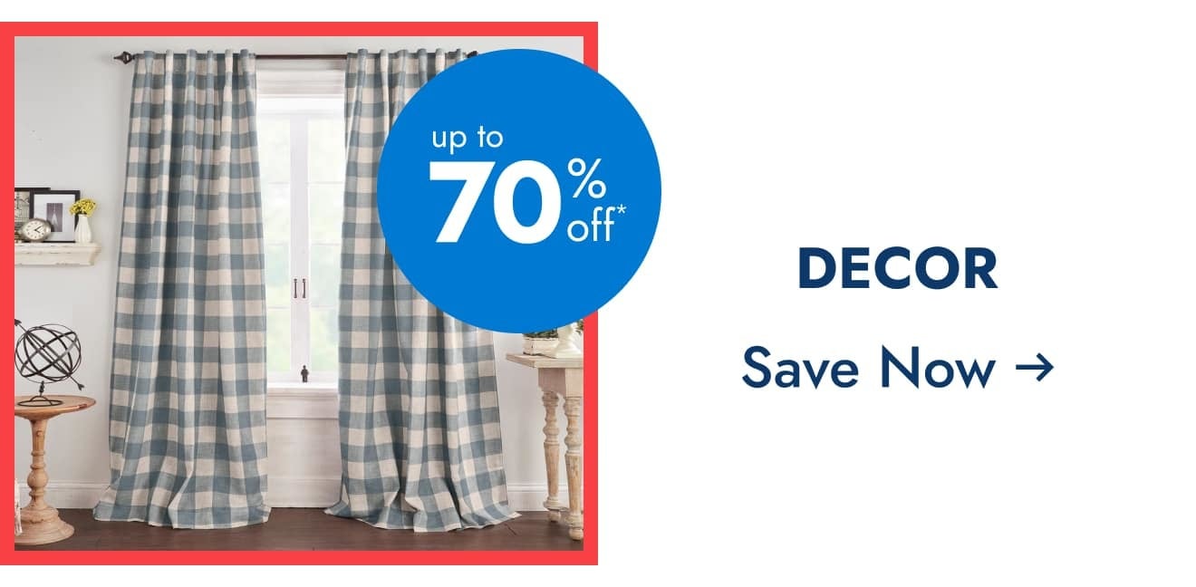 Decor - Up to 70% off