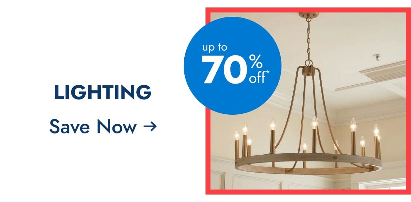 Lighting - Up to 70% off