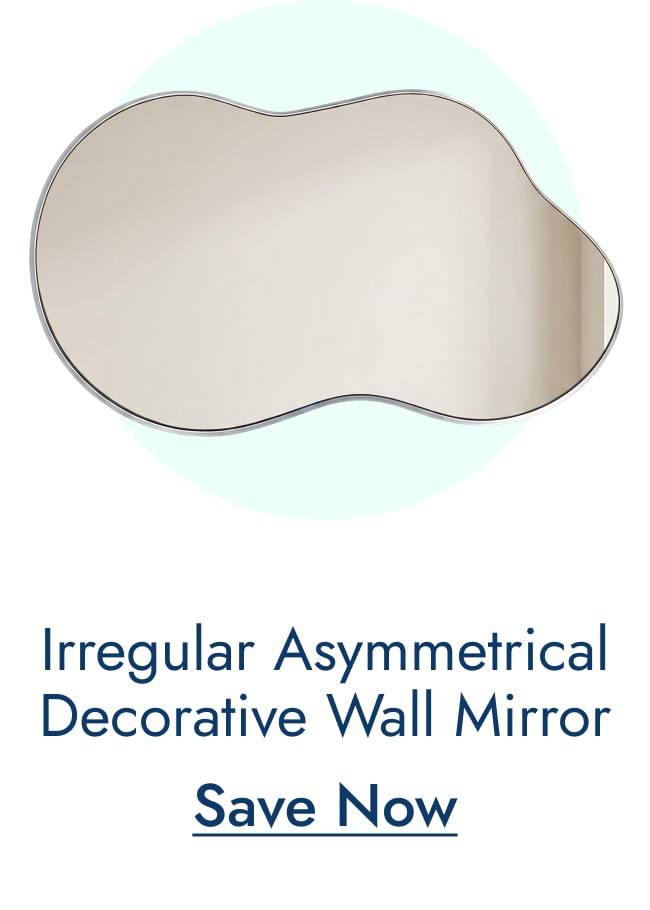 Asymmetrical Wall Mirror