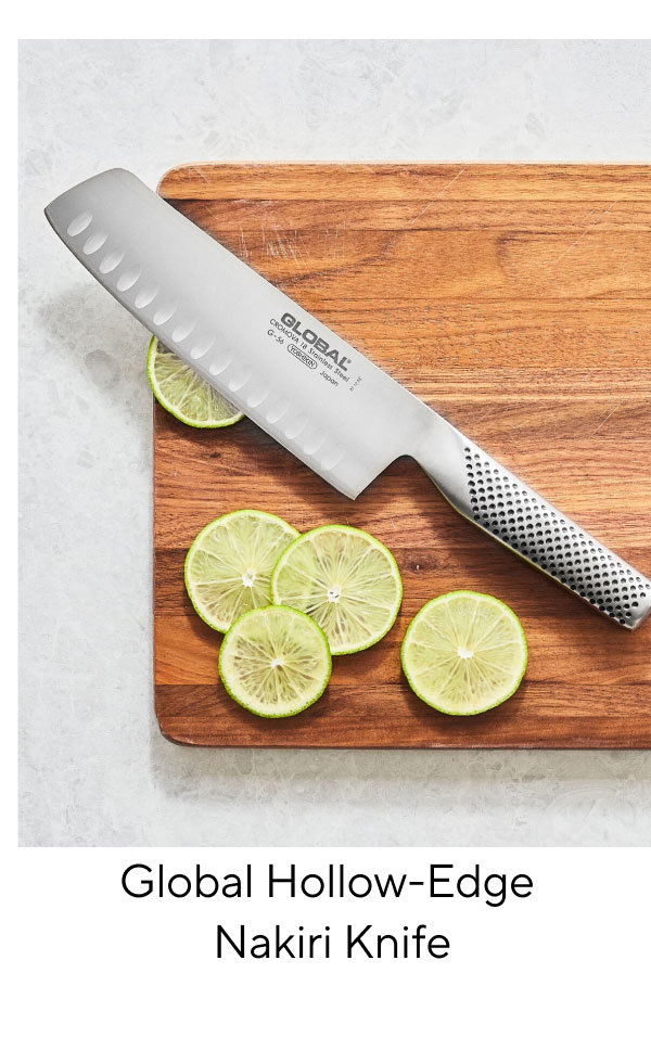 Global Hollow-Edge  Nakiri Knife