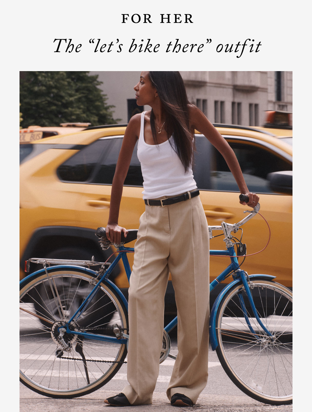 For Her - The 'let's bike there' outfit.