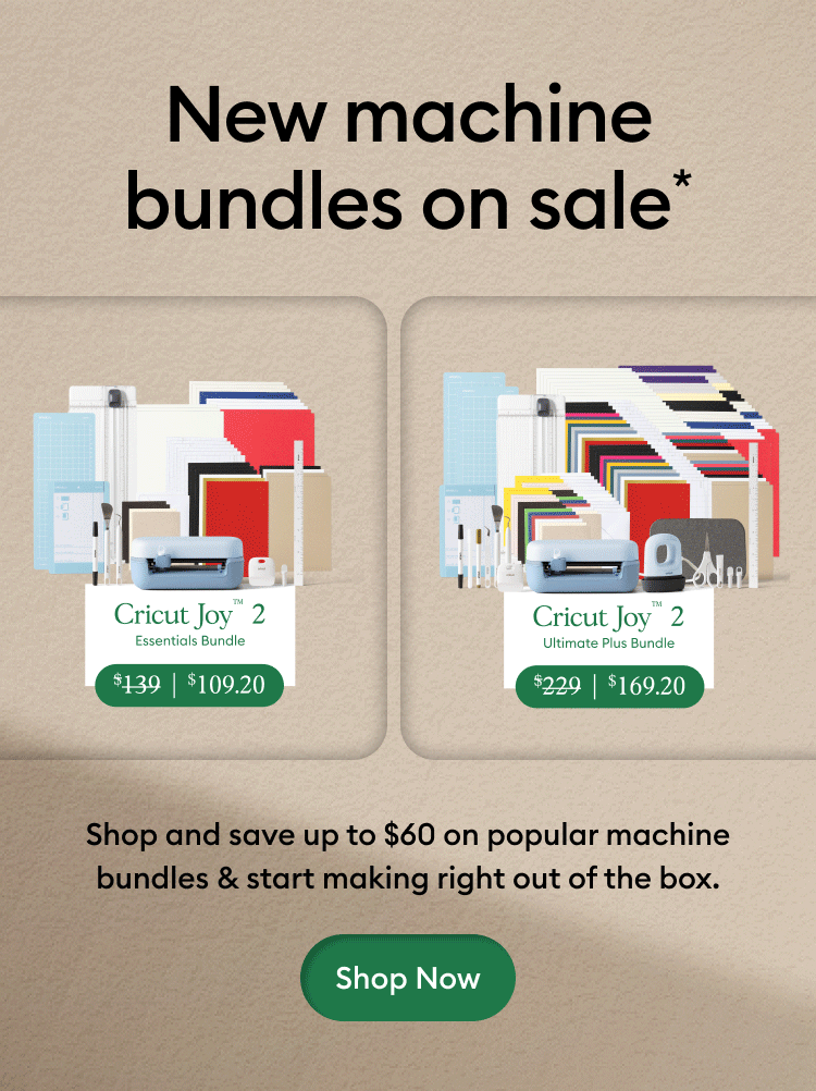 New machine bundles on sale. 