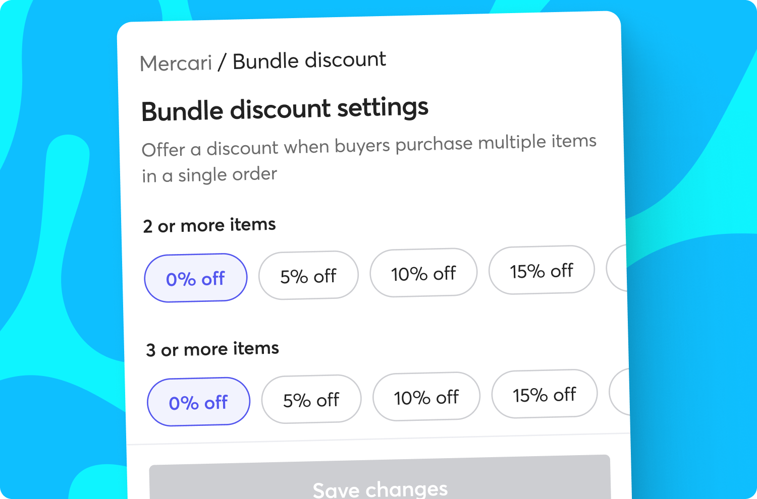 Bundle Discounts
