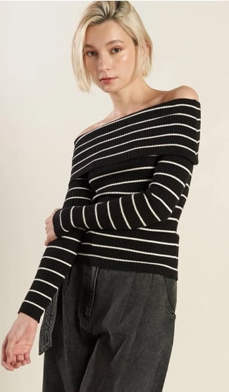 In Too Deep Sweater Top