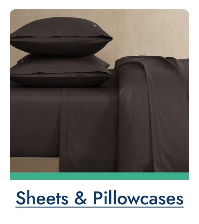Save on Sheets & Pillowcases