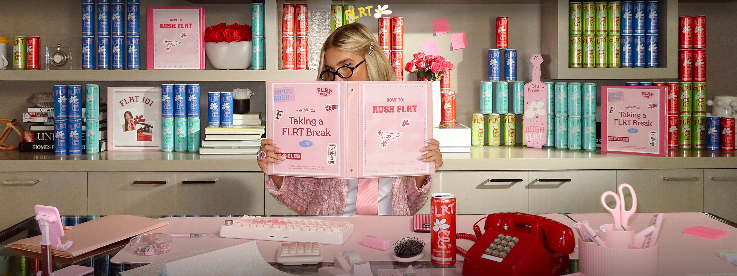 FLRT Rush college ambassador campaign