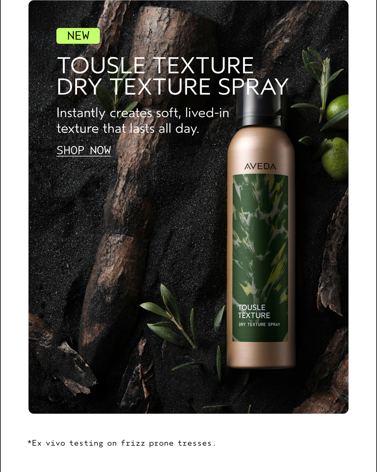 NEW | TOUSLE TEXTURE DRY TEXTURE SPRAY | Instantly creates soft, lived-in texture that lasts all day. | SHOP NOW
