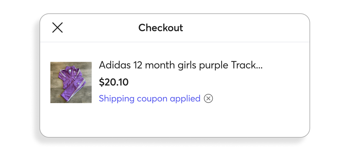 2. Use the coupon