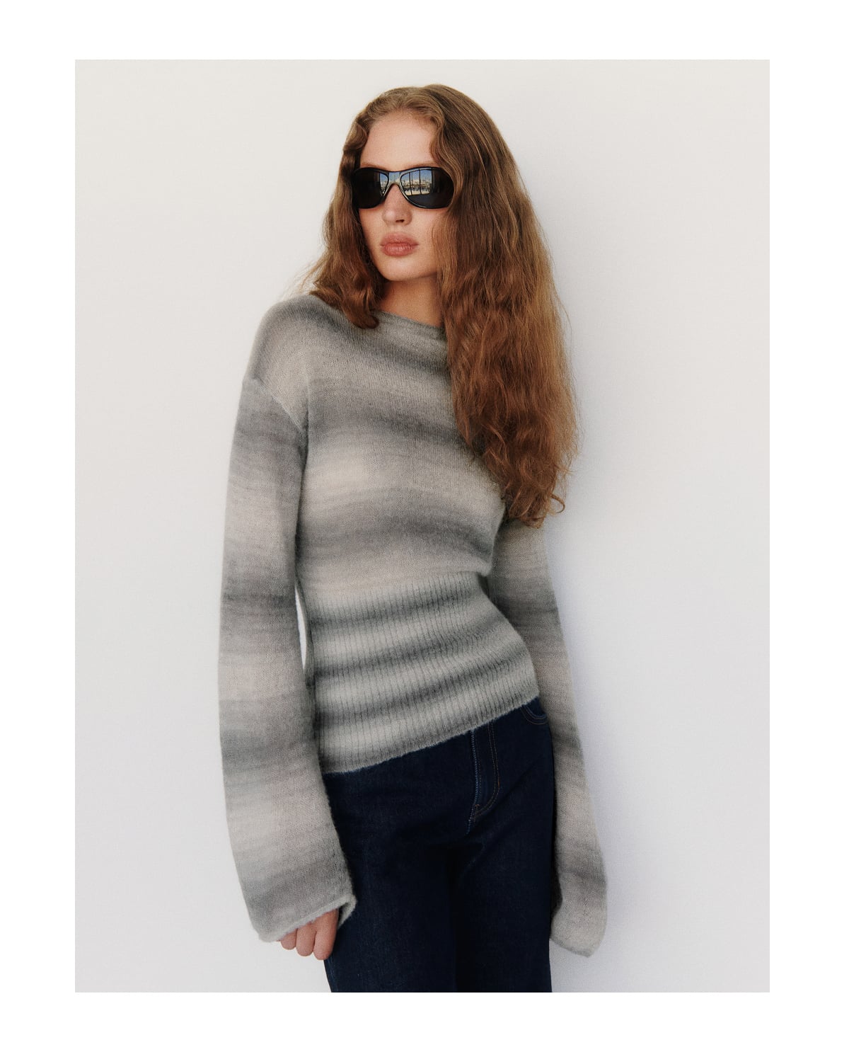Soren Sheer Alpaca Sweater Top