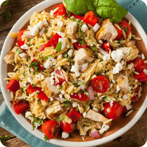 an orzo cold pasta salad recipe