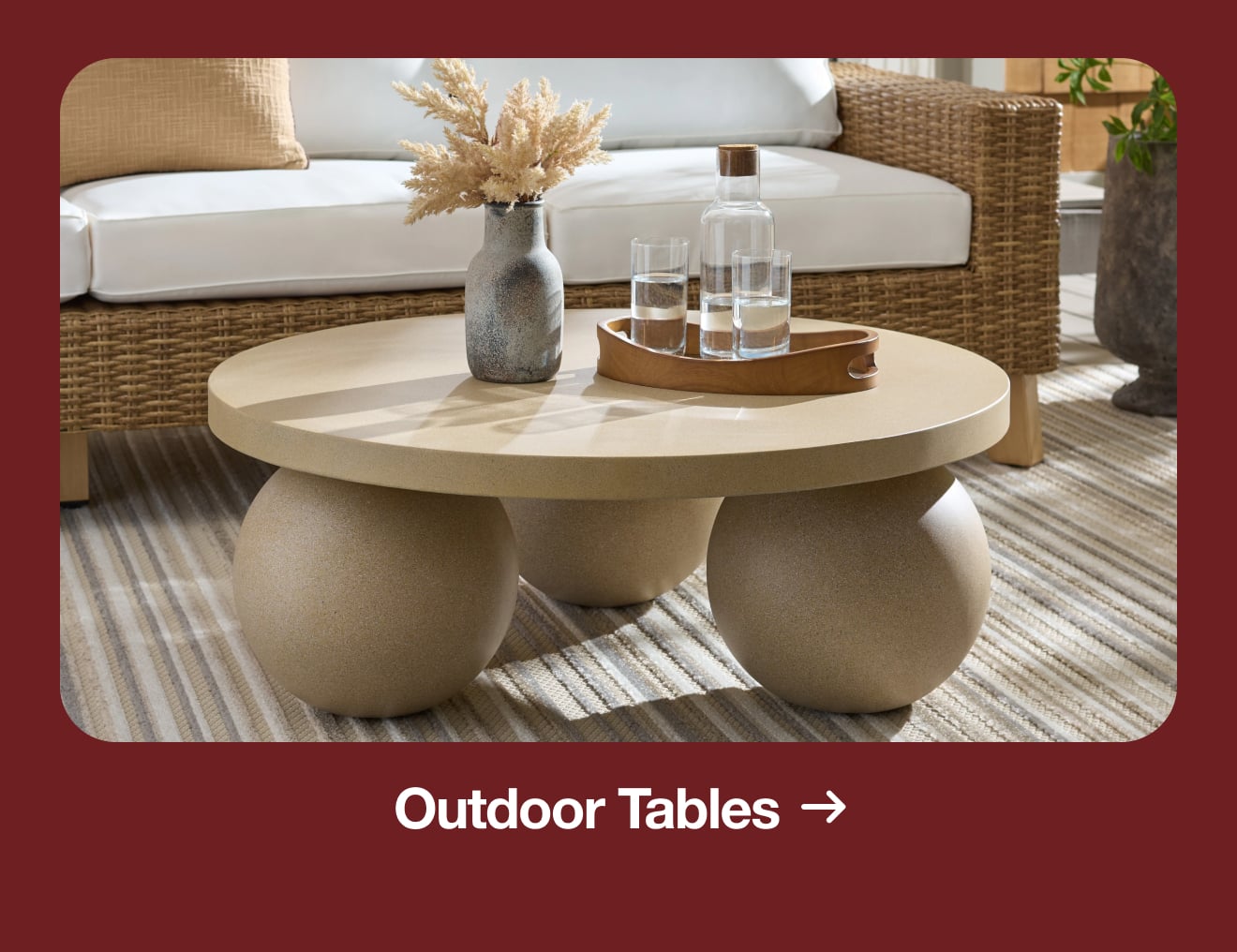Save on Outdoor Tables
