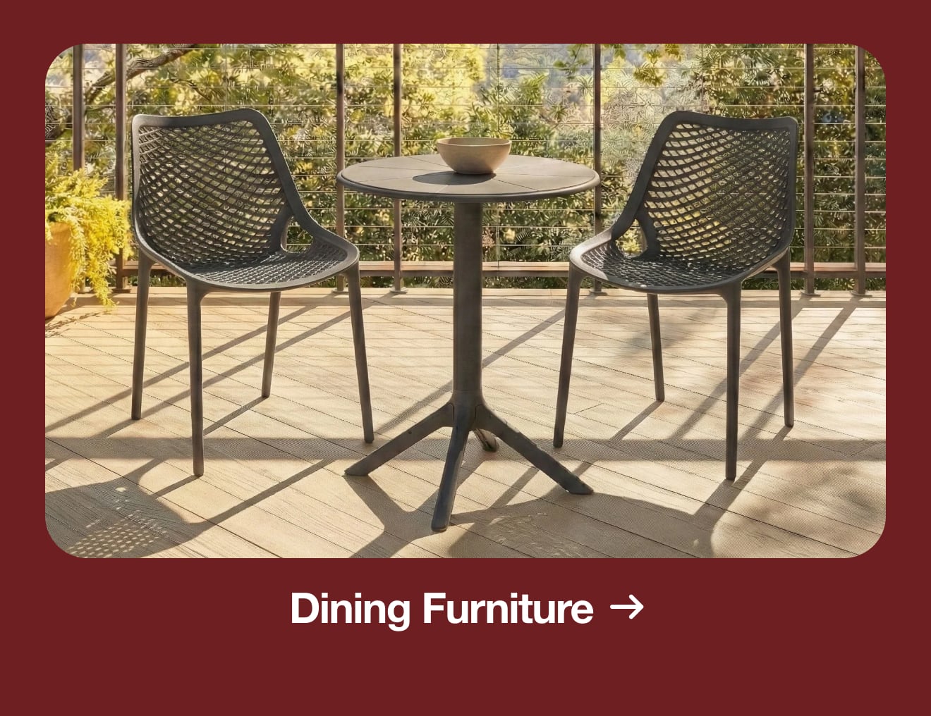 Save on Outdoor Dining Furniture