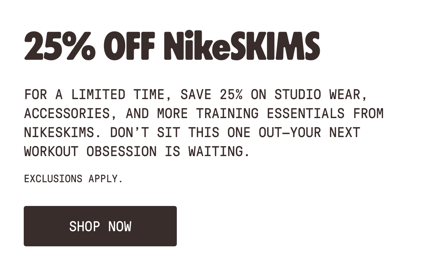 SHOP NOW