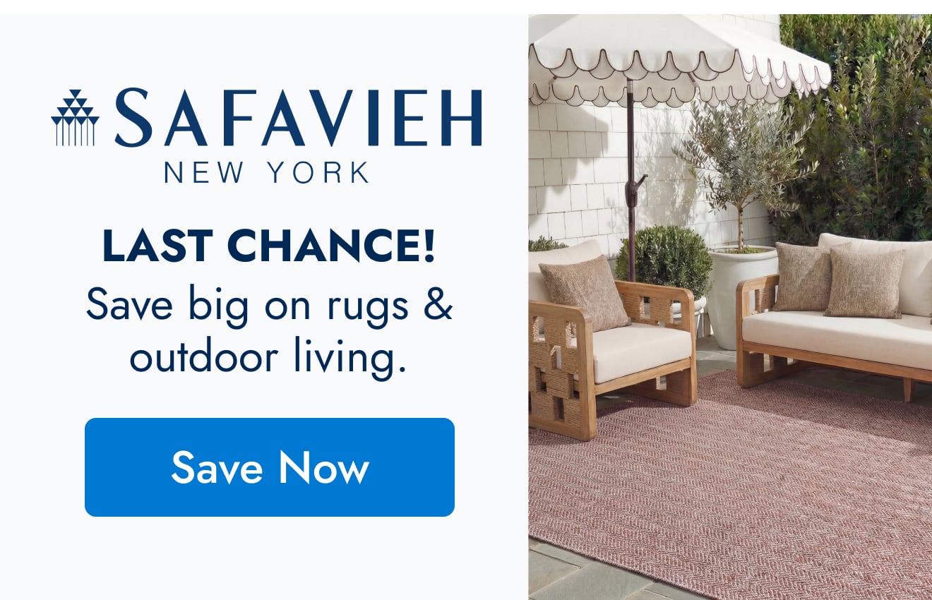 Safavieh: Last Chance! Save Big on Rugs & Outdoor Living